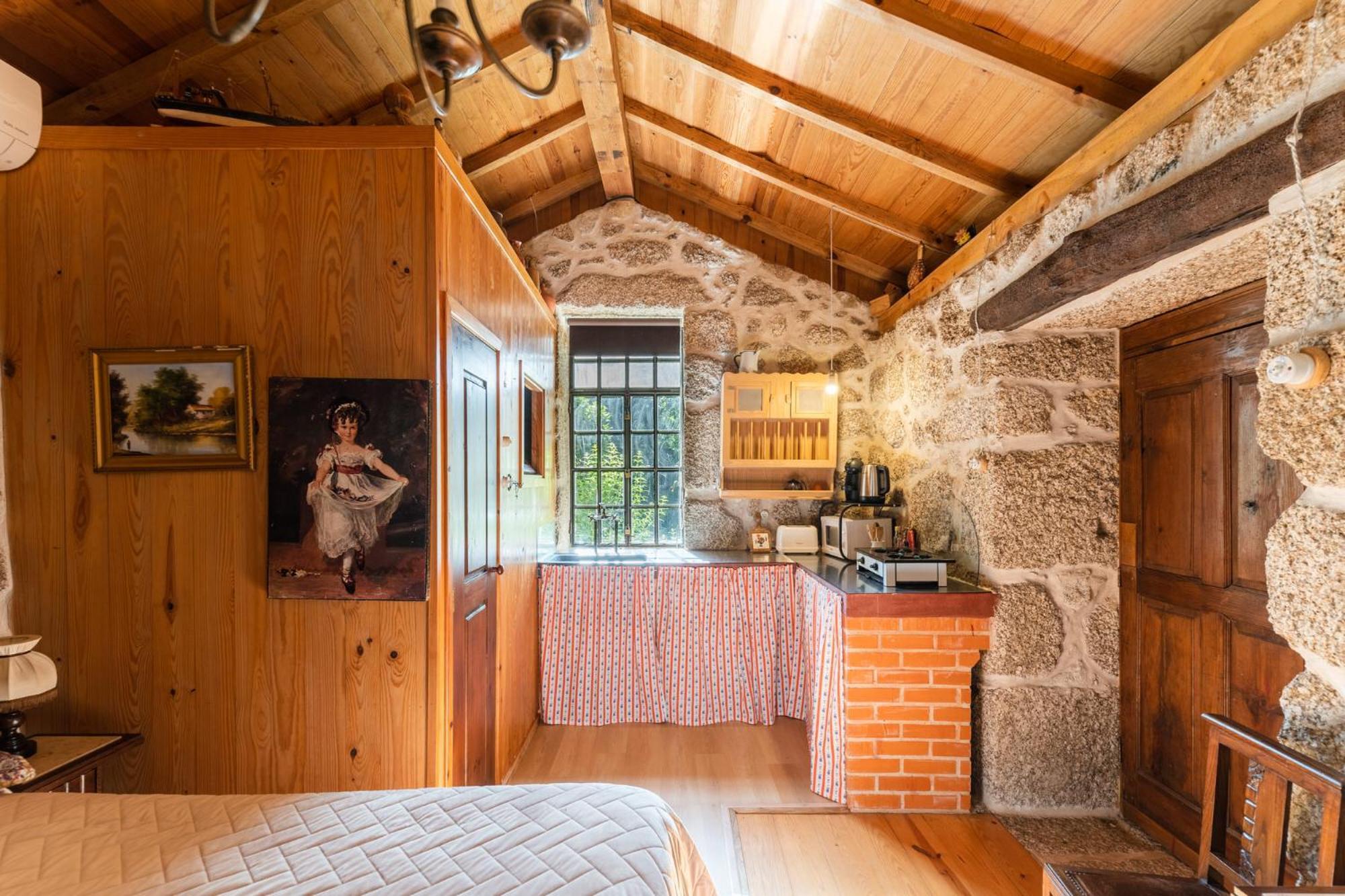 Chalé da Quinta Lavoura da Bouça - Fruta Bio Castelbuono Extérieur photo