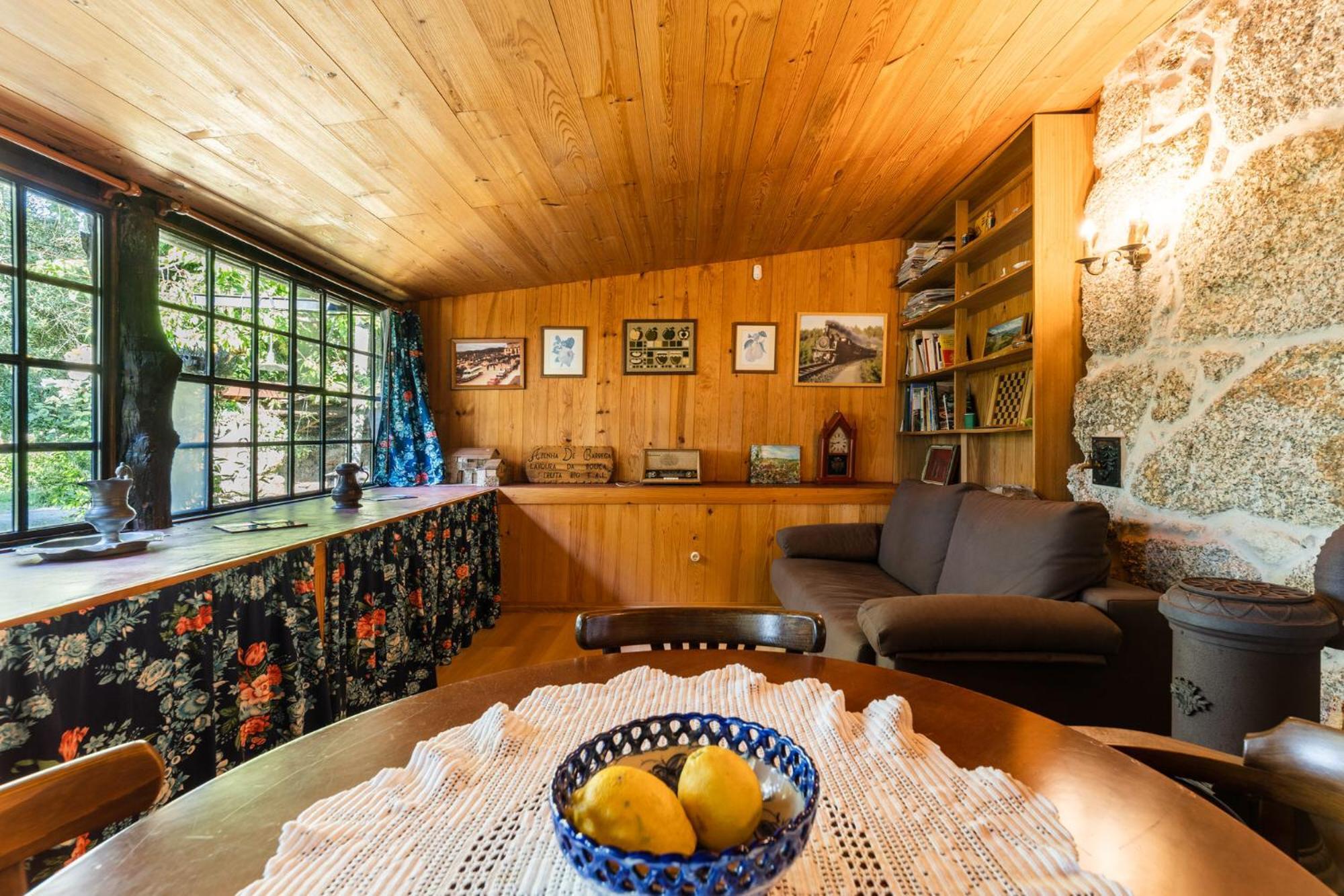 Chalé da Quinta Lavoura da Bouça - Fruta Bio Castelbuono Extérieur photo